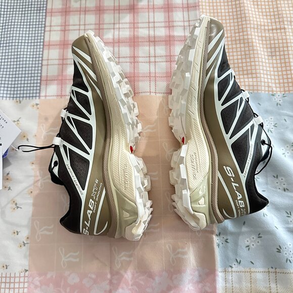 Salomon Xt-6 "Gtx" Sneakers In Dark Brown And Black - Picture 2 of 4